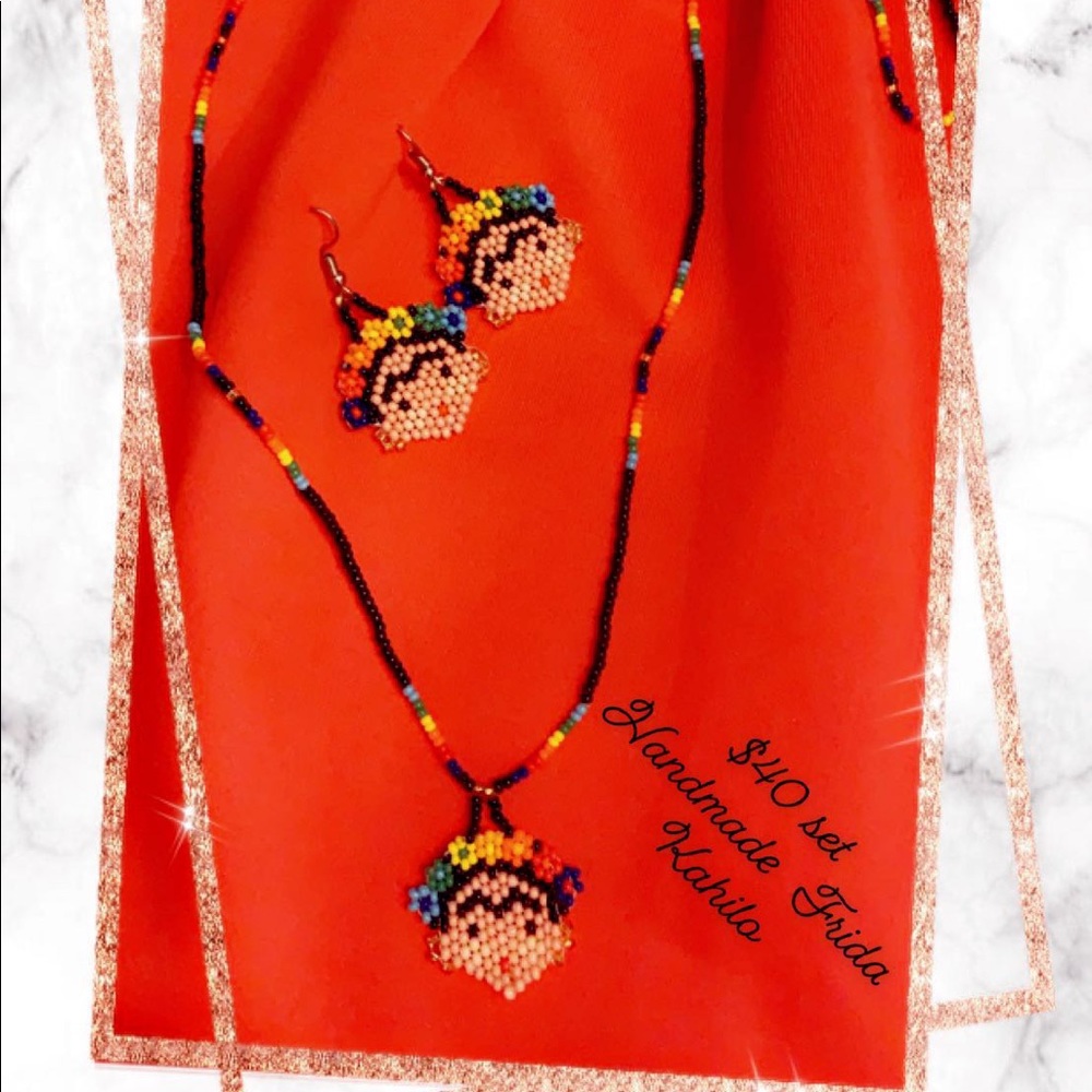 Handmade Necklace & Earrings
